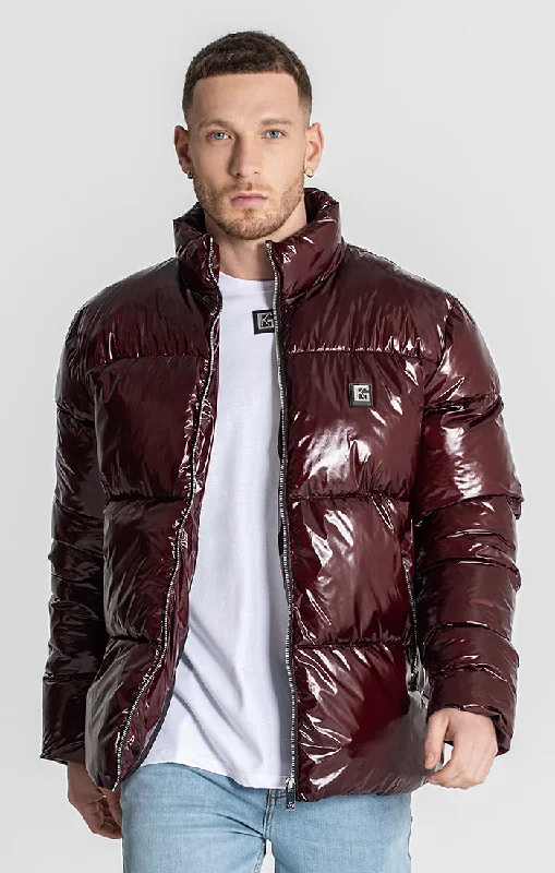 Slim - fit men down jackets in sleek black for a modern and stylish lookWater - Repellent Men Down Jacket for Protection in Wet ConditionsBurgundy Alien Puffer Jacket Slim - fit men down jackets in sleek black for a modern and stylish lookWater - Repellent Men Down Jacket for Protection in Wet ConditionsBurgundy Alien Puffer Jacket
