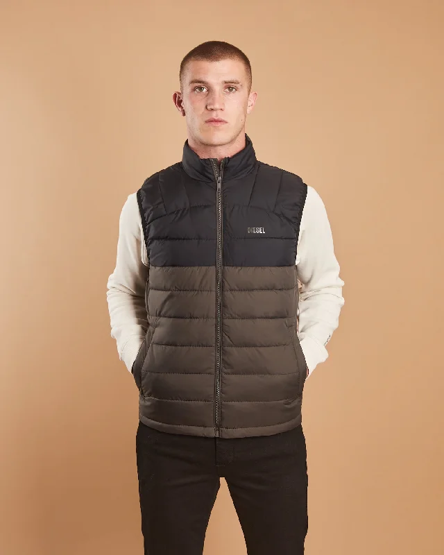 Plus - size men vest with an extended length for a comfortable fitLinen Men Waistcoat for a Breathable and Summer - Friendly OptionThor Gilet Peat Moss Plus - size men vest with an extended length for a comfortable fitLinen Men Waistcoat for a Breathable and Summer - Friendly OptionThor Gilet Peat Moss