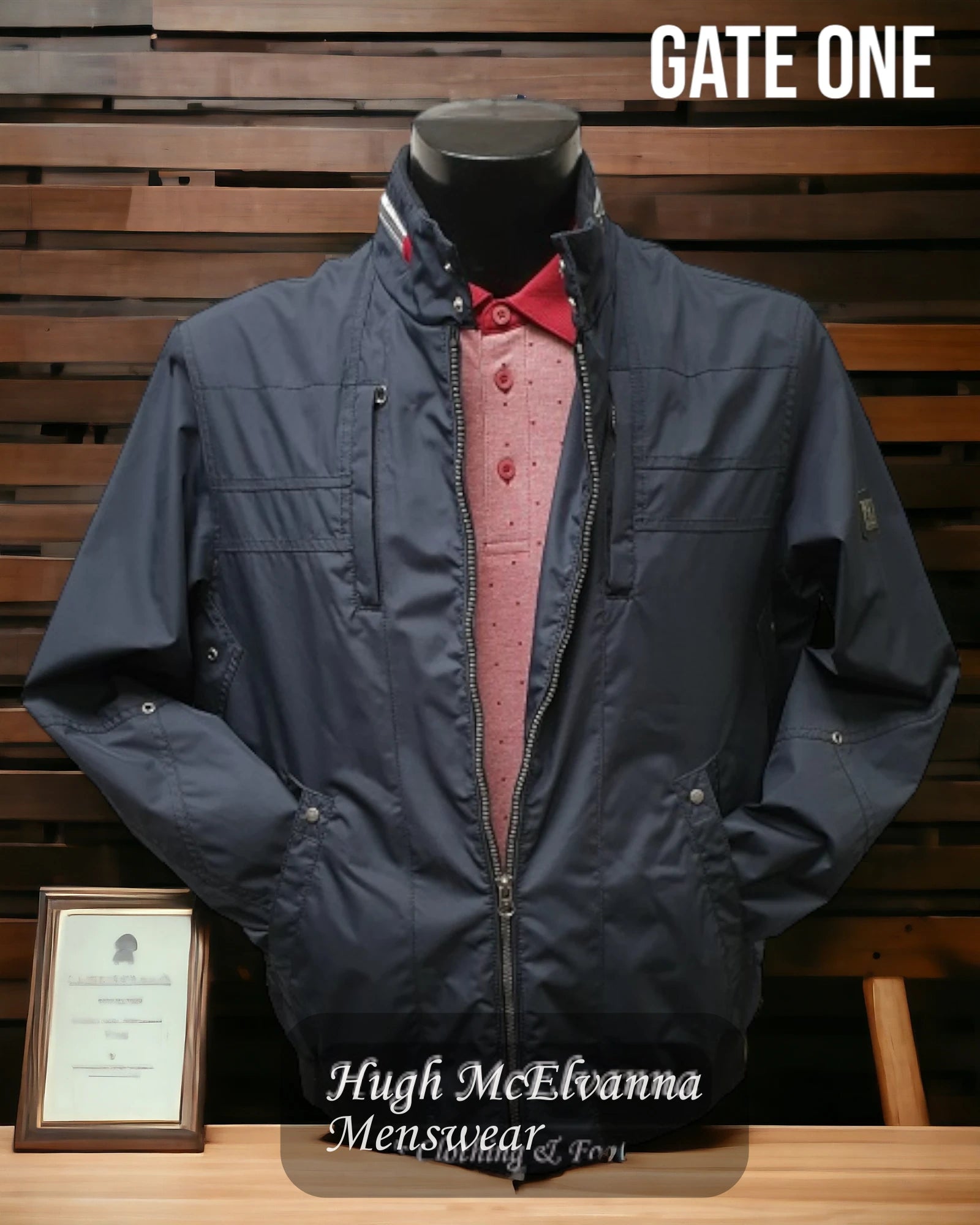 Plus - size men jackets with adjustable drawstrings for a comfortable fitQuilted Men Jacket with a Stylish and Warm DesignCasual Waterproof & Windproof Jacket by Gate One Plus - size men jackets with adjustable drawstrings for a comfortable fitQuilted Men Jacket with a Stylish and Warm DesignCasual Waterproof & Windproof Jacket by Gate One