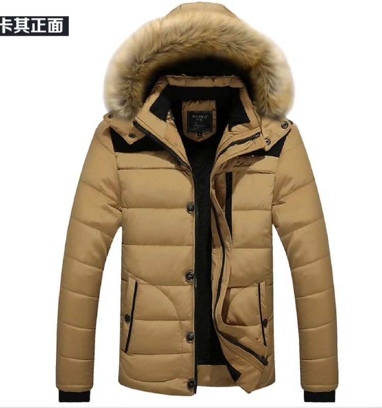 Men down jackets with a quick - drying fabric for active winter sportsColor - Blocked Men Down Jacket for a Bold and Fashionable StatementKhaki Mens Hooded Down Coat Winter Warm Ultra Light Down Jacket Men down jackets with a quick - drying fabric for active winter sportsColor - Blocked Men Down Jacket for a Bold and Fashionable StatementKhaki Mens Hooded Down Coat Winter Warm Ultra Light Down Jacket