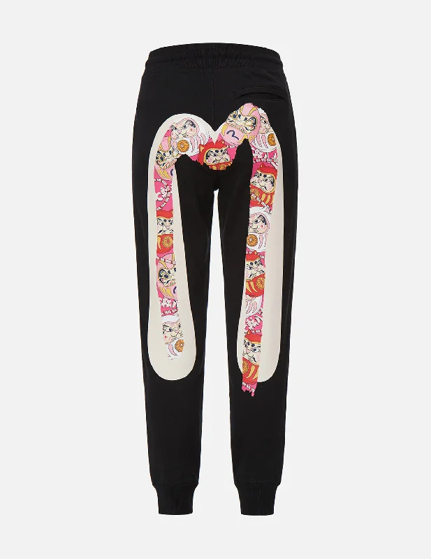 Daruma Buddies Daicock Print Sweatpants