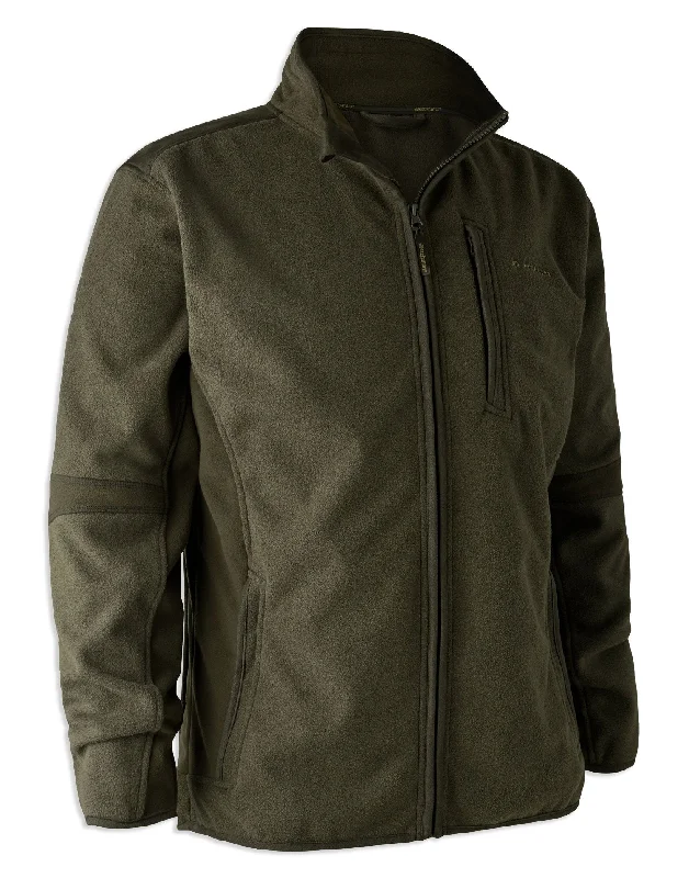 Men fleece - backed windbreakers for windy daysMen Fleece with a Kangaroo Pocket for Hand - WarmingDeerhunter Gamekeeper Bonded Fleece Jacket Men fleece - backed windbreakers for windy daysMen Fleece with a Kangaroo Pocket for Hand - WarmingDeerhunter Gamekeeper Bonded Fleece Jacket