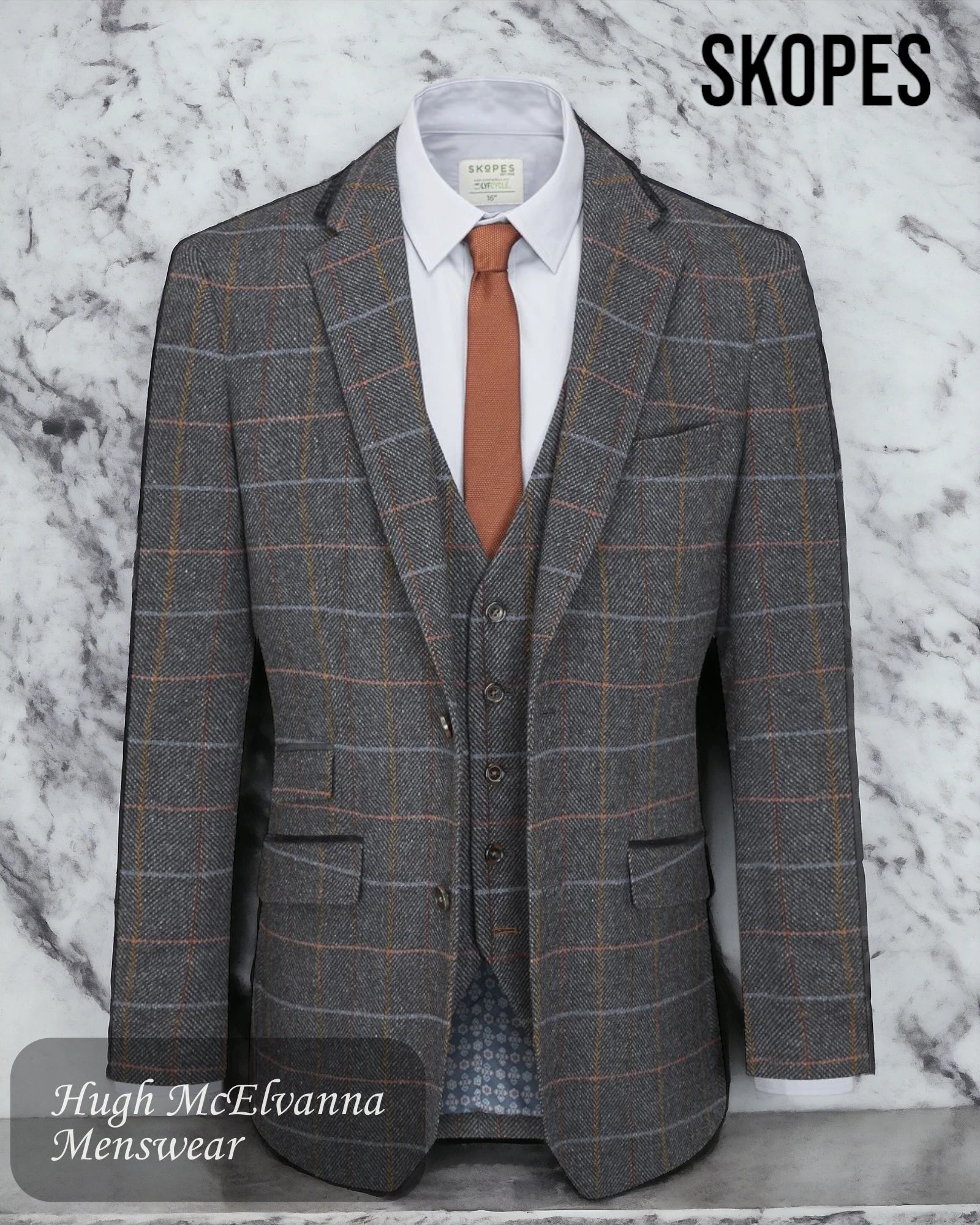 Checkered men jackets in a plaid pattern for a preppy appearanceSherpa - Lined Men Jacket for a Cozy and Winter - Ready LookDoyle Classic Check Jacket By Skopes Style: MM30034 Checkered men jackets in a plaid pattern for a preppy appearanceSherpa - Lined Men Jacket for a Cozy and Winter - Ready LookDoyle Classic Check Jacket By Skopes Style: MM30034