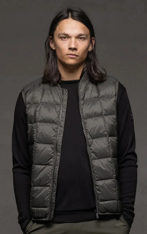 Men down jackets with a reflective strip for increased visibility in low - lightHooded and Thumb - Hole Cuffs Men Down Jacket for Added ComfortESSENTIAL LIGHTWEIGHT DOWN VEST Men down jackets with a reflective strip for increased visibility in low - lightHooded and Thumb - Hole Cuffs Men Down Jacket for Added ComfortESSENTIAL LIGHTWEIGHT DOWN VEST