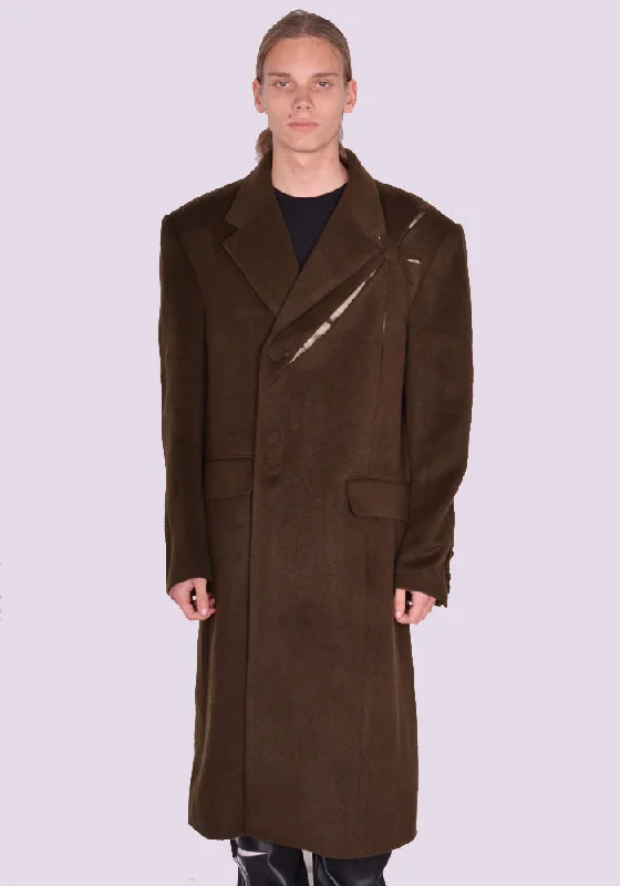 Men coats with a zip - out lining for easy cleaning and versatilityDown - and - Feather - Filled Men Down Jacket for a Balance of Warmth and SoftnessKUSIKOHC KUW3CT01KR-C4001.999 ORIGAMI COAT OLIVE Men coats with a zip - out lining for easy cleaning and versatilityDown - and - Feather - Filled Men Down Jacket for a Balance of Warmth and SoftnessKUSIKOHC KUW3CT01KR-C4001.999 ORIGAMI COAT OLIVE