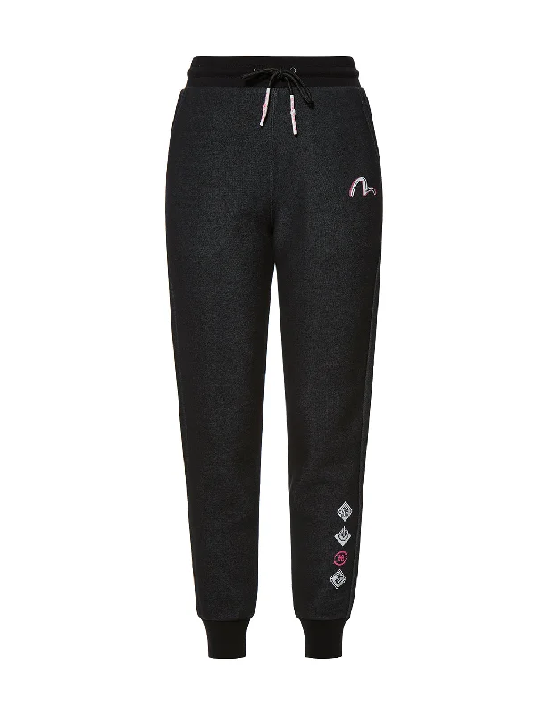 Logo and K Print Sweatpants