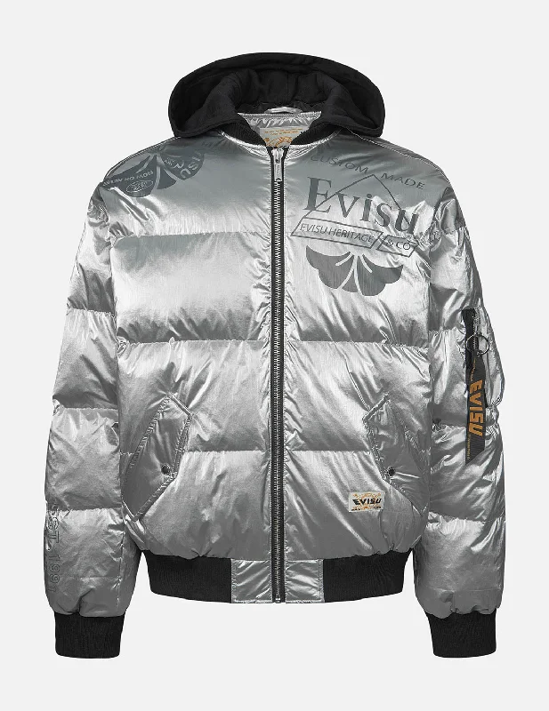 Plus - size men down jackets with a roomy fit for added comfortLong - Length Men Down Jacket for Extended Coverage and WarmthLogo and Kamon Print Bomber Down Jacket Plus - size men down jackets with a roomy fit for added comfortLong - Length Men Down Jacket for Extended Coverage and WarmthLogo and Kamon Print Bomber Down Jacket