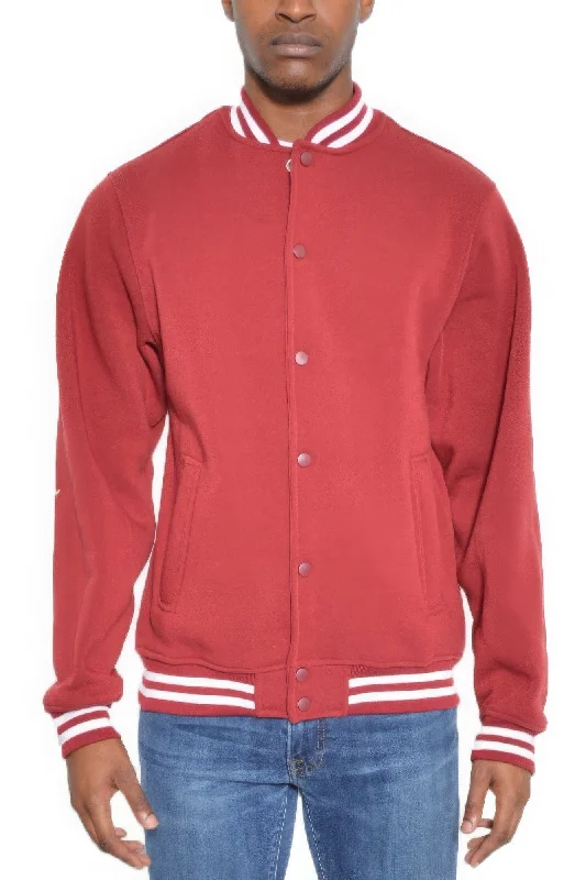 Men fleece - lined trucker hats for a casual lookMen Fleece with a Moisture - Wicking Feature for Active WearMens Fleece Snap Button Varsity Jacket Men fleece - lined trucker hats for a casual lookMen Fleece with a Moisture - Wicking Feature for Active WearMens Fleece Snap Button Varsity Jacket