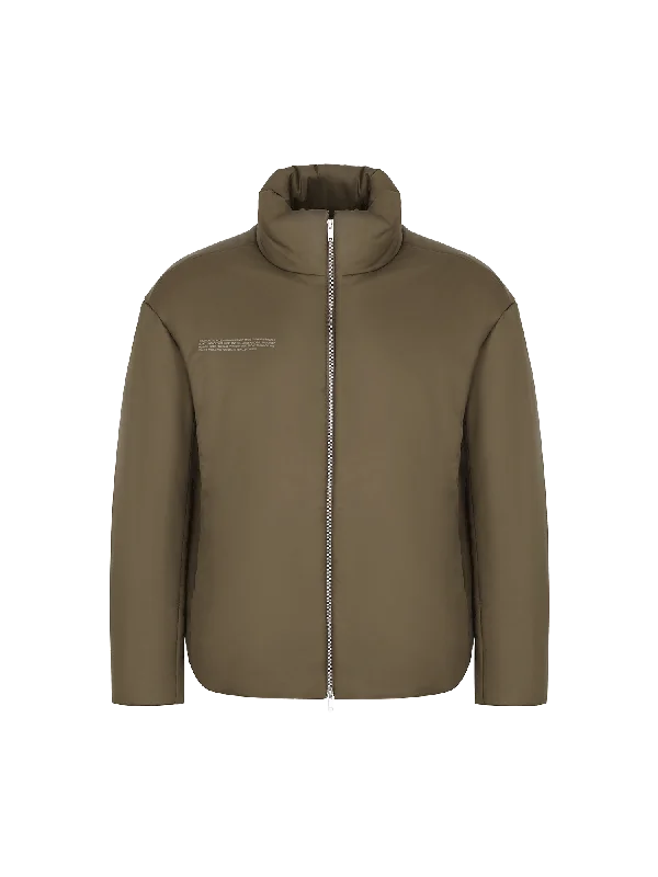 Men down jackets with a water - repellent outer shell for wet winter daysCompressible Men Down Jacket that Fits into a Small PouchMens Flower-Warmth Puffer Jacket—Soil Brown Men down jackets with a water - repellent outer shell for wet winter daysCompressible Men Down Jacket that Fits into a Small PouchMens Flower-Warmth Puffer Jacket—Soil Brown