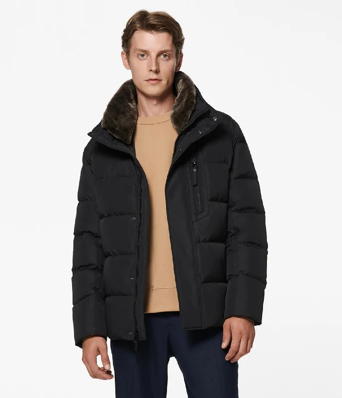 Men down jackets with a built - in hand - warmer pocket for cold fingersMen Down Jacket with Inner Pockets for Storing ValuablesHorizon Water Resistant Down Jacket Men down jackets with a built - in hand - warmer pocket for cold fingersMen Down Jacket with Inner Pockets for Storing ValuablesHorizon Water Resistant Down Jacket