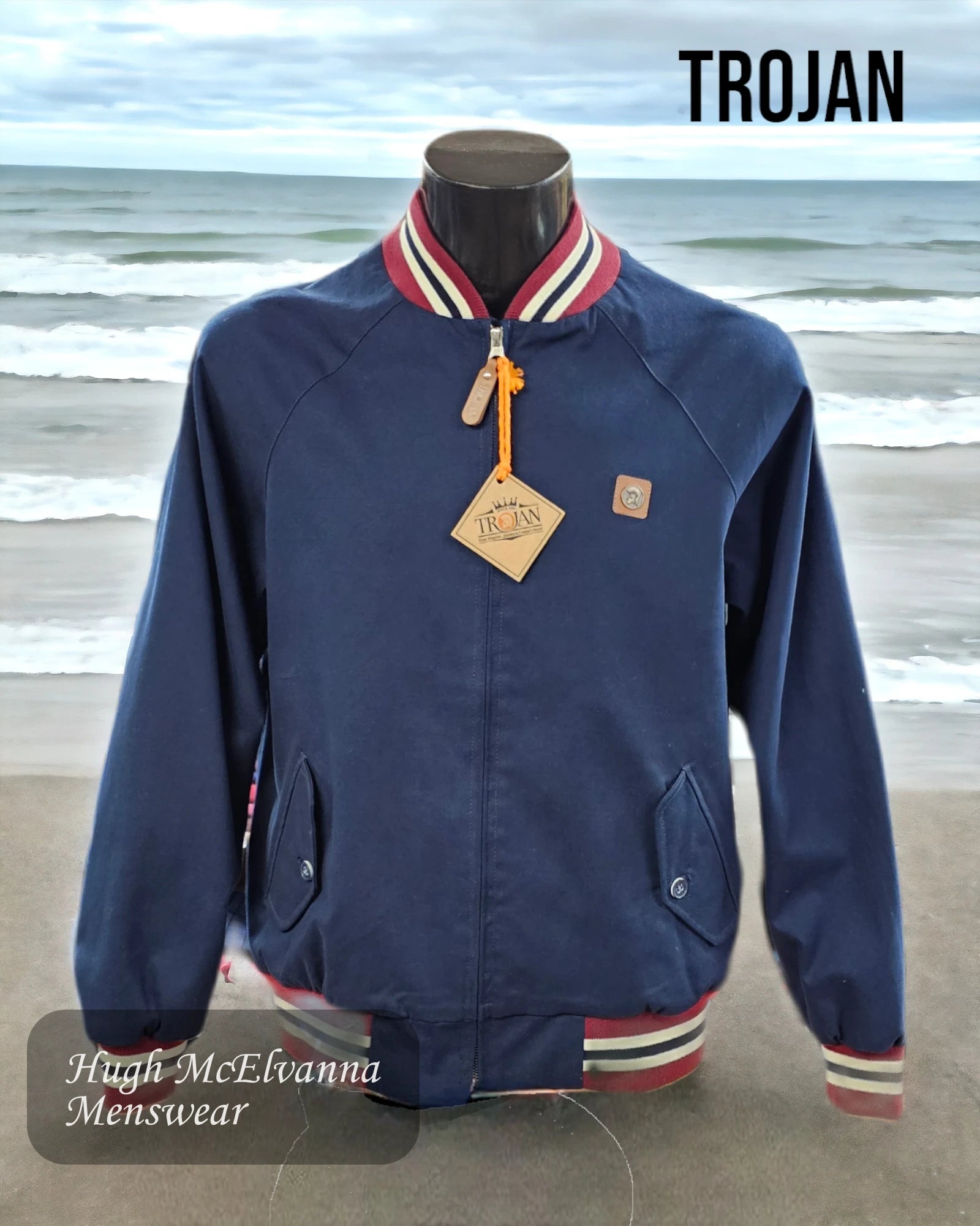 Men jackets with a media - friendly pocket for easy access to gadgetsSoft - Shell Men Jacket for Flexibility and Weather ResistanceMen's Navy MONKEY Fashion Jacket by Trojan Style: TC/1000 Men jackets with a media - friendly pocket for easy access to gadgetsSoft - Shell Men Jacket for Flexibility and Weather ResistanceMen's Navy MONKEY Fashion Jacket by Trojan Style: TC/1000