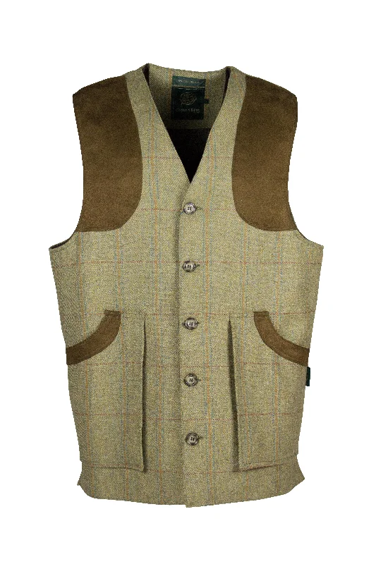 Men vest with a zip - off hood for added protection in inclement weatherStretch - Fabric Men Waistcoat for Added Comfort and MobilityMT10 - Men's Braemer Shootong Gilet - WHEAT Men vest with a zip - off hood for added protection in inclement weatherStretch - Fabric Men Waistcoat for Added Comfort and MobilityMT10 - Men's Braemer Shootong Gilet - WHEAT