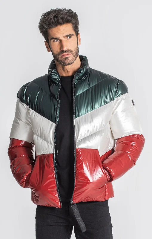 Slim - fit men down jackets in sleek black for a modern and stylish lookWater - Repellent Men Down Jacket for Protection in Wet ConditionsMulticolor Division Puffer Jacket Slim - fit men down jackets in sleek black for a modern and stylish lookWater - Repellent Men Down Jacket for Protection in Wet ConditionsMulticolor Division Puffer Jacket