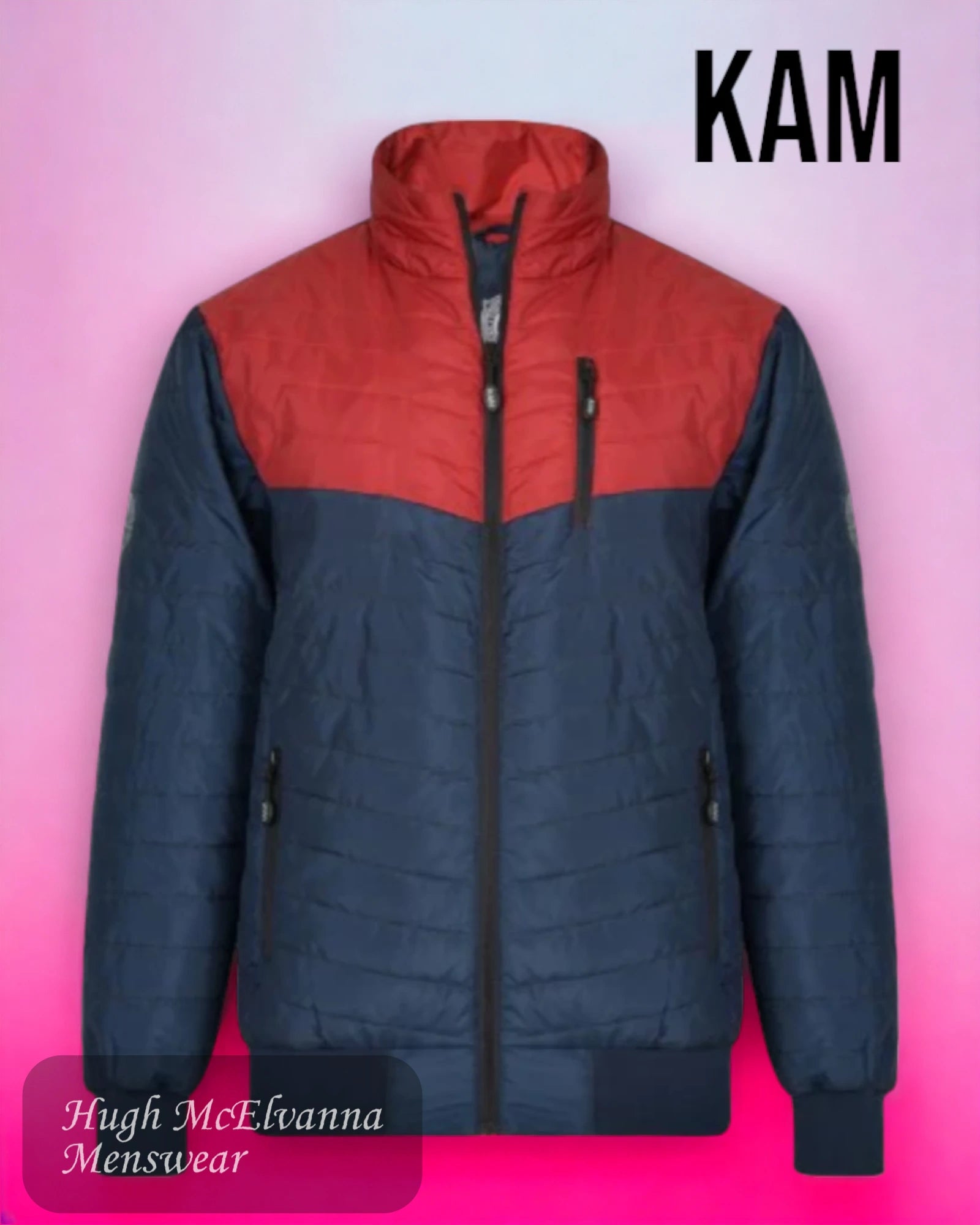 Men jackets with a built - in hood that can be stowed away when not in useCamouflage - Patterned Men Jacket for Outdoor EnthusiastsKam Navy Jacket - KV89 Men jackets with a built - in hood that can be stowed away when not in useCamouflage - Patterned Men Jacket for Outdoor EnthusiastsKam Navy Jacket - KV89
