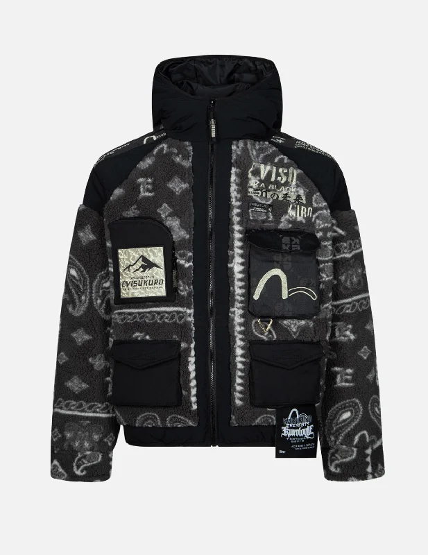 Men down jackets with a drawstring hood for a snug fit in windy conditionsFitted Men Down Jacket for a Sleek and Modern LookPaisley Printed Fleece and Patch Pocket Regular Fit Down Jacket Men down jackets with a drawstring hood for a snug fit in windy conditionsFitted Men Down Jacket for a Sleek and Modern LookPaisley Printed Fleece and Patch Pocket Regular Fit Down Jacket