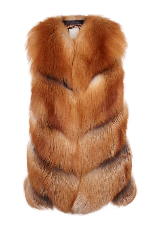 Performance - driven men vest with moisture - wicking properties for workoutsWaistcoat with a Hidden Inner Pocket for ValuablesPOLLY Red Fox Fur Vest Performance - driven men vest with moisture - wicking properties for workoutsWaistcoat with a Hidden Inner Pocket for ValuablesPOLLY Red Fox Fur Vest