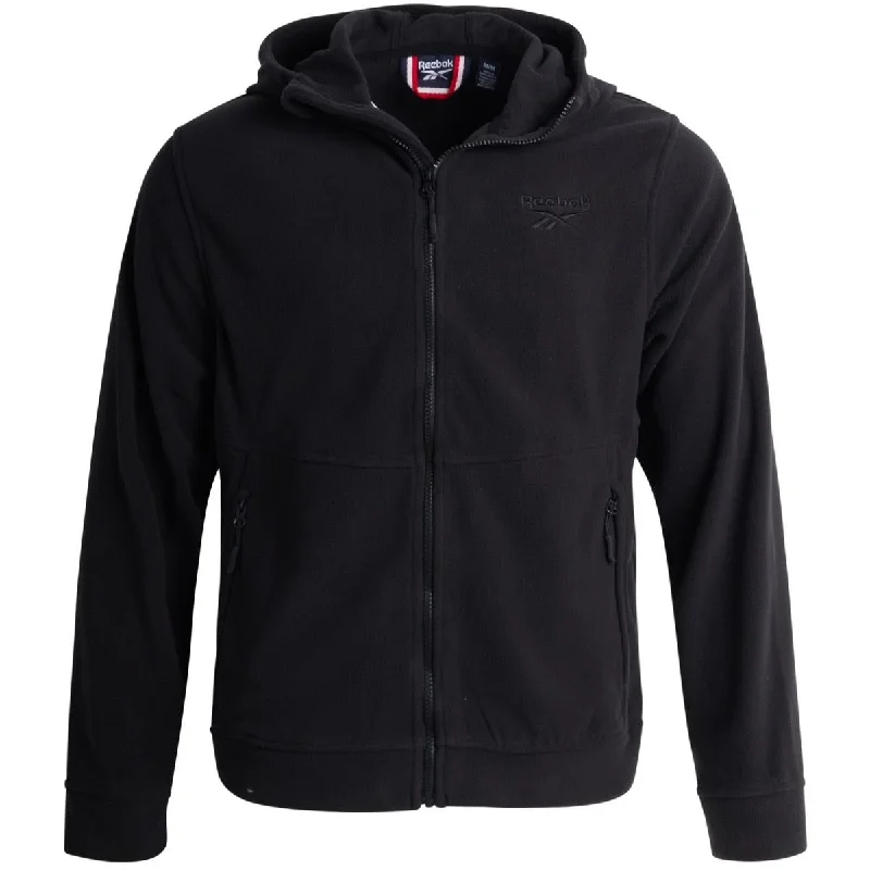 Men fleece - lined leather jackets for a luxurious feelMen Fleece with a Stand - Up Collar for Neck ProtectionReebok Men' Comfy Polar Fleece Zip Up Jacket Men fleece - lined leather jackets for a luxurious feelMen Fleece with a Stand - Up Collar for Neck ProtectionReebok Men' Comfy Polar Fleece Zip Up Jacket