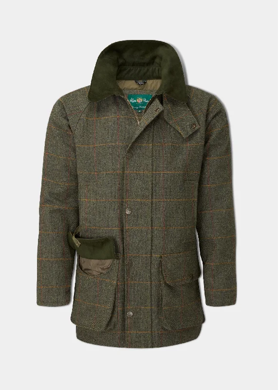 Men coats with a drawstring waist for a customizable fitStretch - Panels Men Down Jacket for Enhanced MobilityRutland Men's Tweed Waterproof Shooting Coat In Seaweed - Regular Fit Men coats with a drawstring waist for a customizable fitStretch - Panels Men Down Jacket for Enhanced MobilityRutland Men's Tweed Waterproof Shooting Coat In Seaweed - Regular Fit