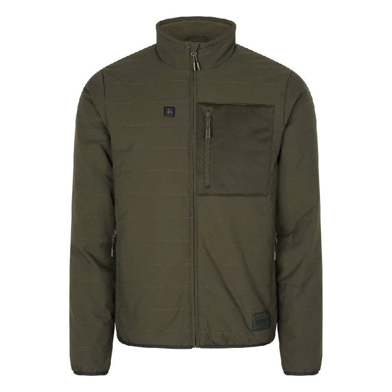 Waterproof men jackets with taped seams for heavy rain protectionInsulated Men Jacket with Synthetic Fill for Warmth in Cold WeatherSeeland Celsius Heat Jacket - Pine Green Waterproof men jackets with taped seams for heavy rain protectionInsulated Men Jacket with Synthetic Fill for Warmth in Cold WeatherSeeland Celsius Heat Jacket - Pine Green
