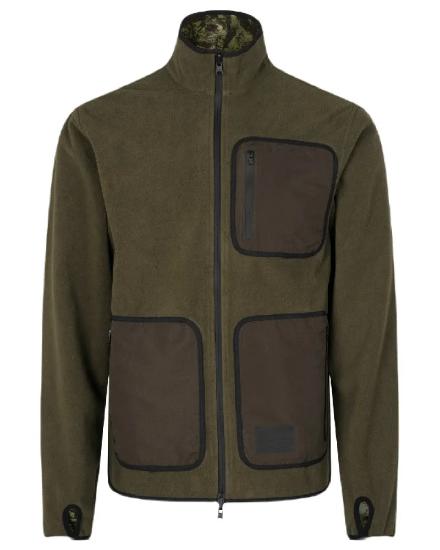 Men fleece - paneled cycling jerseys for bike ridesMen Fleece with a Reflective Trim for Nighttime VisibilitySeeland Rogue Reversible Fleece Jacket Men fleece - paneled cycling jerseys for bike ridesMen Fleece with a Reflective Trim for Nighttime VisibilitySeeland Rogue Reversible Fleece Jacket