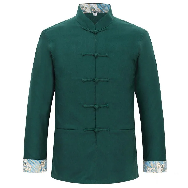 Lightweight men coats made of breathable fabric for spring and autumnAdjustable Cuffs and Hem Men Down Jacket for a Custom FitSignature Cotton Chinese Style Kung Fu Coat with Brocade Turned Cuff Lightweight men coats made of breathable fabric for spring and autumnAdjustable Cuffs and Hem Men Down Jacket for a Custom FitSignature Cotton Chinese Style Kung Fu Coat with Brocade Turned Cuff