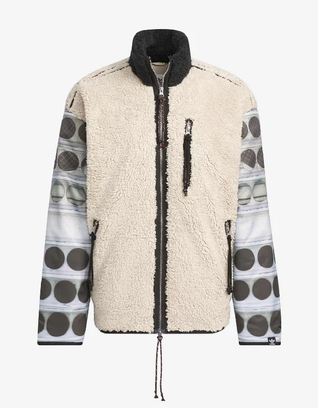 Men fleece - backed windbreakers for windy daysMen Fleece with a Kangaroo Pocket for Hand - WarmingSFTM x Adidas 003 All-Over Print Fleece Jacket Men fleece - backed windbreakers for windy daysMen Fleece with a Kangaroo Pocket for Hand - WarmingSFTM x Adidas 003 All-Over Print Fleece Jacket