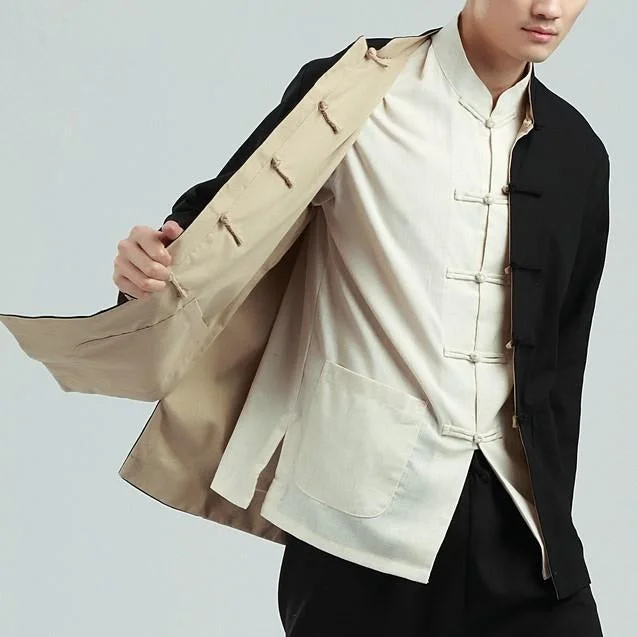 Men coats with a wind - resistant outer layer for blustery weatherHigh - Loft Down Men Down Jacket for Maximum InsulationTraditional Linen Reversible Chinese Kung-fu Shirt Men coats with a wind - resistant outer layer for blustery weatherHigh - Loft Down Men Down Jacket for Maximum InsulationTraditional Linen Reversible Chinese Kung-fu Shirt