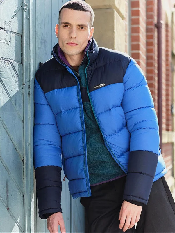Men down jackets with a quick - drying fabric for active winter sportsColor - Blocked Men Down Jacket for a Bold and Fashionable StatementVegan Men's Vintage Style Recycled Puffer Jacket | Multiple Colours Men down jackets with a quick - drying fabric for active winter sportsColor - Blocked Men Down Jacket for a Bold and Fashionable StatementVegan Men's Vintage Style Recycled Puffer Jacket | Multiple Colours