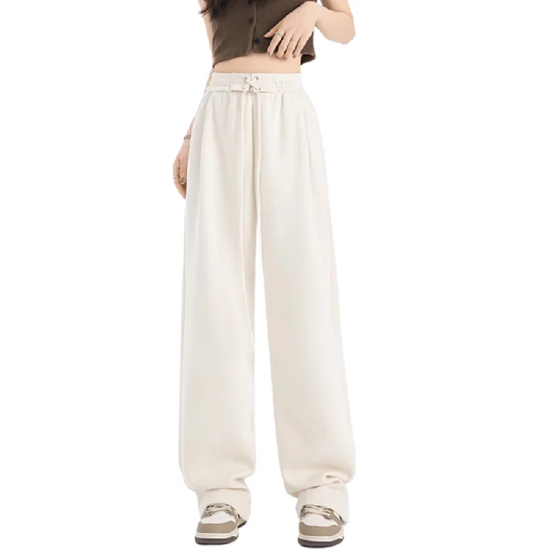 Women's Slim Fit Solid Color Sweatpants