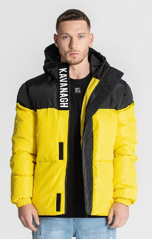 Men down jackets with a detachable inner liner for customizable warmthStretch - Panels Men Down Jacket for Enhanced MobilityYellow Sauce Puffer Jacket Men down jackets with a detachable inner liner for customizable warmthStretch - Panels Men Down Jacket for Enhanced MobilityYellow Sauce Puffer Jacket