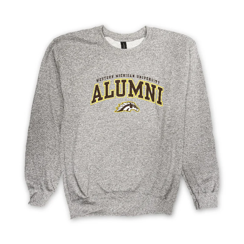 Graphic print men sweatshirt with cool designsHeathered Men Sweatshirt with a Subtle and Stylish HueAlumni Glowing Bronco Crew Graphic print men sweatshirt with cool designsHeathered Men Sweatshirt with a Subtle and Stylish HueAlumni Glowing Bronco Crew