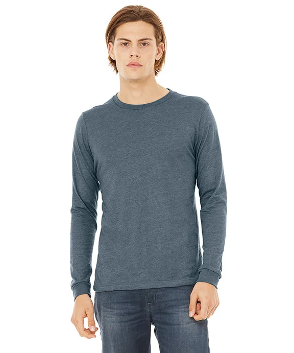 Men's oversized long sleeve graphic tees for a trendy streetwear lookMen Polo with a Performance - Fabric for All - Day Comfort3501CVC - Bella + Canvas Unisex CVC Jersey Long-Sleeve T-Shirt | Heather Slate Men's oversized long sleeve graphic tees for a trendy streetwear lookMen Polo with a Performance - Fabric for All - Day Comfort3501CVC - Bella + Canvas Unisex CVC Jersey Long-Sleeve T-Shirt | Heather Slate