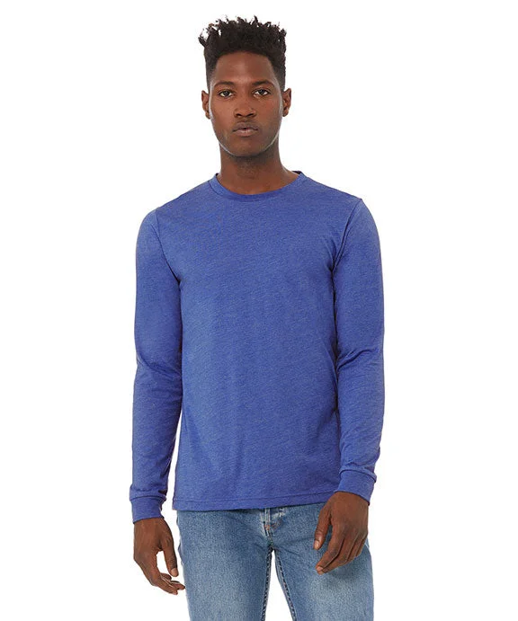 Men's button - front long sleeve Henley shirts with a casual charmMen Polo with a Slim - Fit Design for a Modern and Sleek Look3501CVC - Bella + Canvas Unisex CVC Jersey Long-Sleeve T-Shirt | Heather True Royal Men's button - front long sleeve Henley shirts with a casual charmMen Polo with a Slim - Fit Design for a Modern and Sleek Look3501CVC - Bella + Canvas Unisex CVC Jersey Long-Sleeve T-Shirt | Heather True Royal