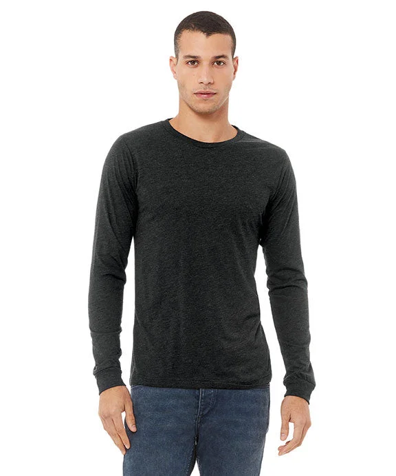 Men's stretch long sleeve denim shirts for a comfortable casual styleStretch - Cotton Men Polo for a Comfortable and Flexible Fit3513 - Bella + Canvas Unisex Triblend Long-Sleeve T-Shirt | Charcoal Black Triblend Men's stretch long sleeve denim shirts for a comfortable casual styleStretch - Cotton Men Polo for a Comfortable and Flexible Fit3513 - Bella + Canvas Unisex Triblend Long-Sleeve T-Shirt | Charcoal Black Triblend