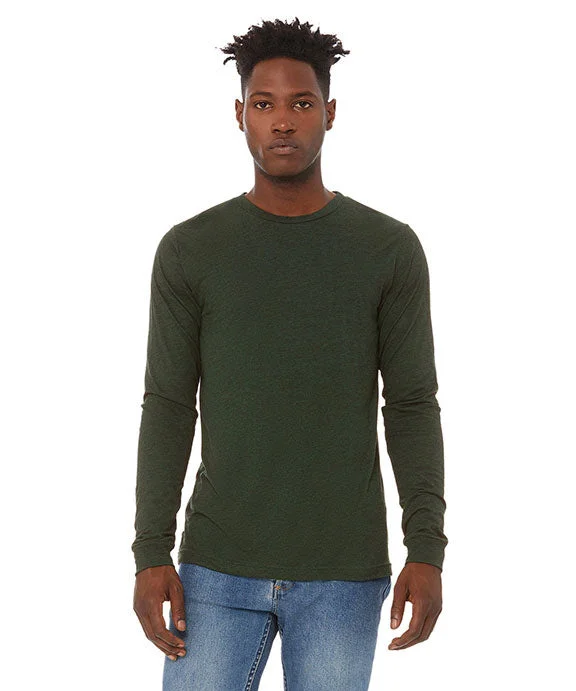 Men's long sleeve dress shirts with French cuffs for formal eventsCollar - Stand Men Polo for a Neat and Tidy Appearance3513 - Bella + Canvas Unisex Triblend Long-Sleeve T-Shirt | Emerald Triblend Men's long sleeve dress shirts with French cuffs for formal eventsCollar - Stand Men Polo for a Neat and Tidy Appearance3513 - Bella + Canvas Unisex Triblend Long-Sleeve T-Shirt | Emerald Triblend