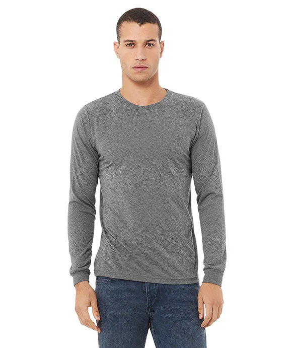 Men's moisture wicking long sleeve athletic shirts for running marathonsThree - Button Men Polo for a More Formal and Sophisticated Look3513 - Bella + Canvas Unisex Triblend Long-Sleeve T-Shirt | Grey Triblend Men's moisture wicking long sleeve athletic shirts for running marathonsThree - Button Men Polo for a More Formal and Sophisticated Look3513 - Bella + Canvas Unisex Triblend Long-Sleeve T-Shirt | Grey Triblend