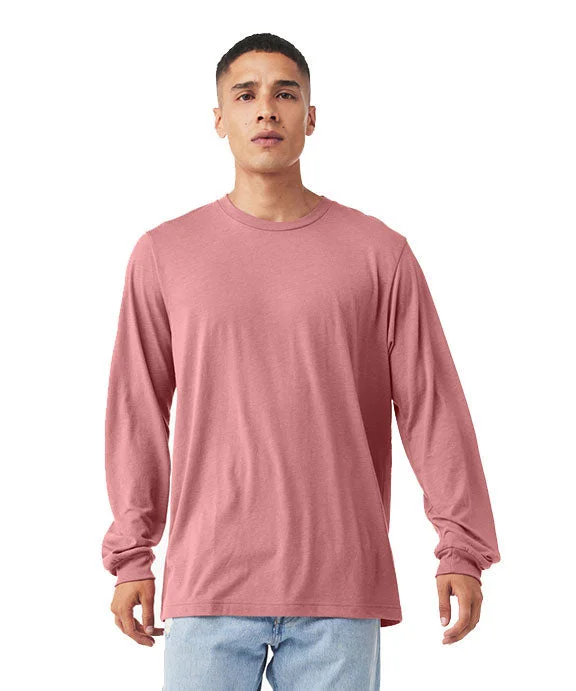 Men's thermal long sleeve base layer shirts for winter skiingEmbroidered Men Polo with a Brand Logo or Design3513 - Bella + Canvas Unisex Triblend Long-Sleeve T-Shirt | Mauve Triblend Men's thermal long sleeve base layer shirts for winter skiingEmbroidered Men Polo with a Brand Logo or Design3513 - Bella + Canvas Unisex Triblend Long-Sleeve T-Shirt | Mauve Triblend