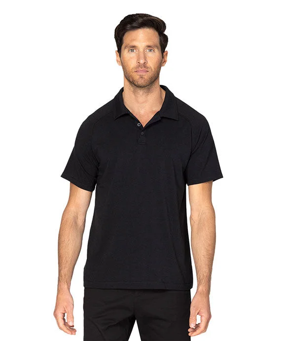 Men's vintage - inspired retro polo shirts with unique patternsMen Polo with a Vent at the Sides for Better Breathability382PL - Threadfast Apparel Unisex Impact Polo Shirt | Black Men's vintage - inspired retro polo shirts with unique patternsMen Polo with a Vent at the Sides for Better Breathability382PL - Threadfast Apparel Unisex Impact Polo Shirt | Black