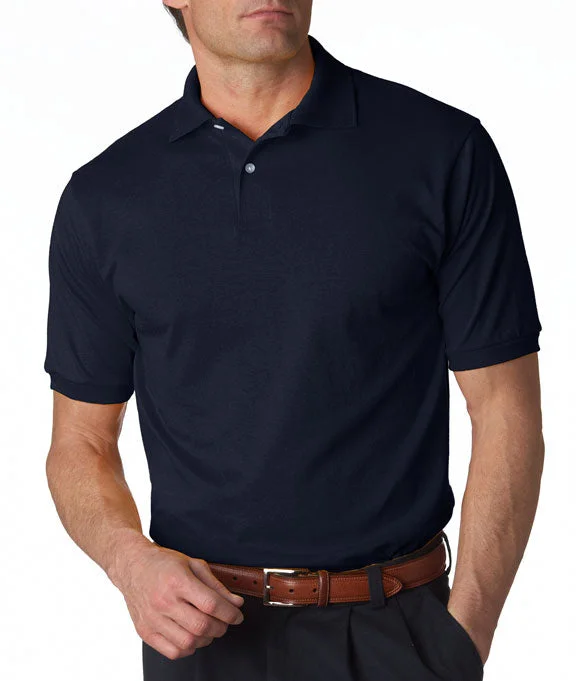 Men's jacquard woven polo shirts with intricate designsMen Polo with a Vintage - Inspired Design for a Nostalgic Look437 - Jerzees Adult SpotShield™ Jersey Polo Shirt | J Navy Men's jacquard woven polo shirts with intricate designsMen Polo with a Vintage - Inspired Design for a Nostalgic Look437 - Jerzees Adult SpotShield™ Jersey Polo Shirt | J Navy