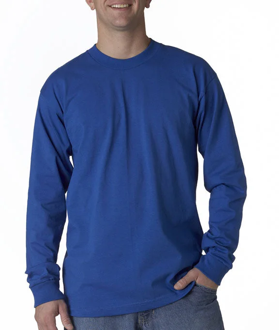 Men's long sleeve military - style utility shirts with multiple pocketsMen Polo with a Vintage - Inspired Design for a Nostalgic Look5060 - Bayside Adult Long-Sleeve T-Shirt | Royal Men's long sleeve military - style utility shirts with multiple pocketsMen Polo with a Vintage - Inspired Design for a Nostalgic Look5060 - Bayside Adult Long-Sleeve T-Shirt | Royal