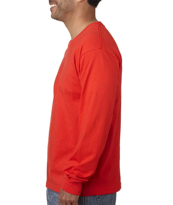 Men's oversized long sleeve graphic tees for a trendy streetwear lookMen Polo with a Performance - Fabric for All - Day Comfort5060 - Bayside Adult Long-Sleeve T-Shirt Men's oversized long sleeve graphic tees for a trendy streetwear lookMen Polo with a Performance - Fabric for All - Day Comfort5060 - Bayside Adult Long-Sleeve T-Shirt