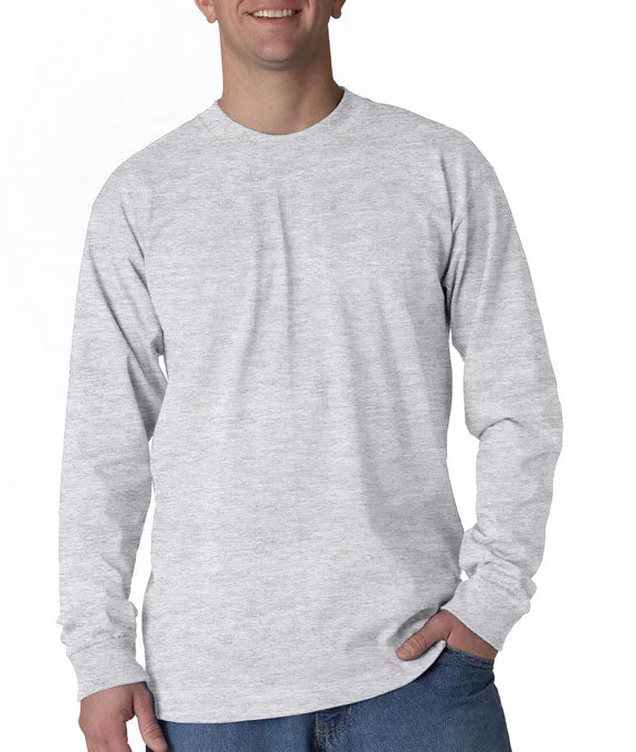 Men's moisture wicking long sleeve athletic shirts for running marathonsThree - Button Men Polo for a More Formal and Sophisticated Look6100 - Bayside Adult Long-Sleeve T-Shirt | Ash Men's moisture wicking long sleeve athletic shirts for running marathonsThree - Button Men Polo for a More Formal and Sophisticated Look6100 - Bayside Adult Long-Sleeve T-Shirt | Ash