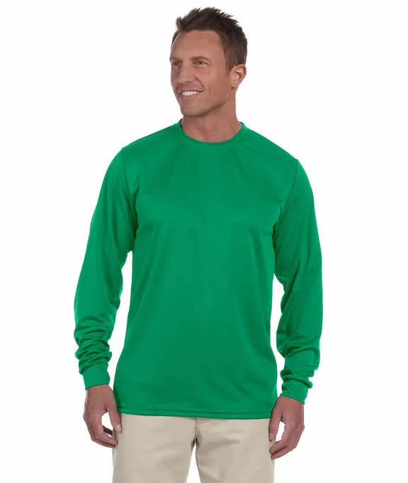 Men's printed long sleeve Hawaiian shirts for tropical getawaysMen Polo with a Contrast - Color Collar and Cuffs788 - Augusta Sportswear 100% Polyester Moisture Wicking Long-Sleeve T-Shirt | Kelly Men's printed long sleeve Hawaiian shirts for tropical getawaysMen Polo with a Contrast - Color Collar and Cuffs788 - Augusta Sportswear 100% Polyester Moisture Wicking Long-Sleeve T-Shirt | Kelly