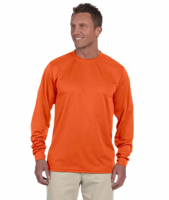 Men's stretch long sleeve denim shirts for a comfortable casual styleStretch - Cotton Men Polo for a Comfortable and Flexible Fit788 - Augusta Sportswear 100% Polyester Moisture Wicking Long-Sleeve T-Shirt | Orange Men's stretch long sleeve denim shirts for a comfortable casual styleStretch - Cotton Men Polo for a Comfortable and Flexible Fit788 - Augusta Sportswear 100% Polyester Moisture Wicking Long-Sleeve T-Shirt | Orange