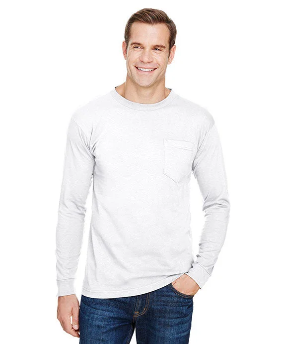 Men's long sleeve dress shirts with French cuffs for formal eventsCollar - Stand Men Polo for a Neat and Tidy AppearanceBA3055 - Bayside Unisex Union-Made Long-Sleeve Pocket Crew T-Shirt Men's long sleeve dress shirts with French cuffs for formal eventsCollar - Stand Men Polo for a Neat and Tidy AppearanceBA3055 - Bayside Unisex Union-Made Long-Sleeve Pocket Crew T-Shirt