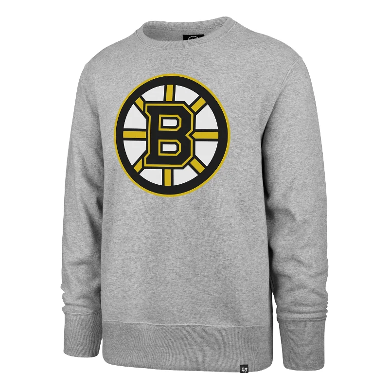 Slim - fit men sweatshirt to show off your physiqueHooded Men Sweatshirt with a Detachable Hood OptionBOSTON BRUINS IMPRINT '47 HEADLINE CREW Slim - fit men sweatshirt to show off your physiqueHooded Men Sweatshirt with a Detachable Hood OptionBOSTON BRUINS IMPRINT '47 HEADLINE CREW