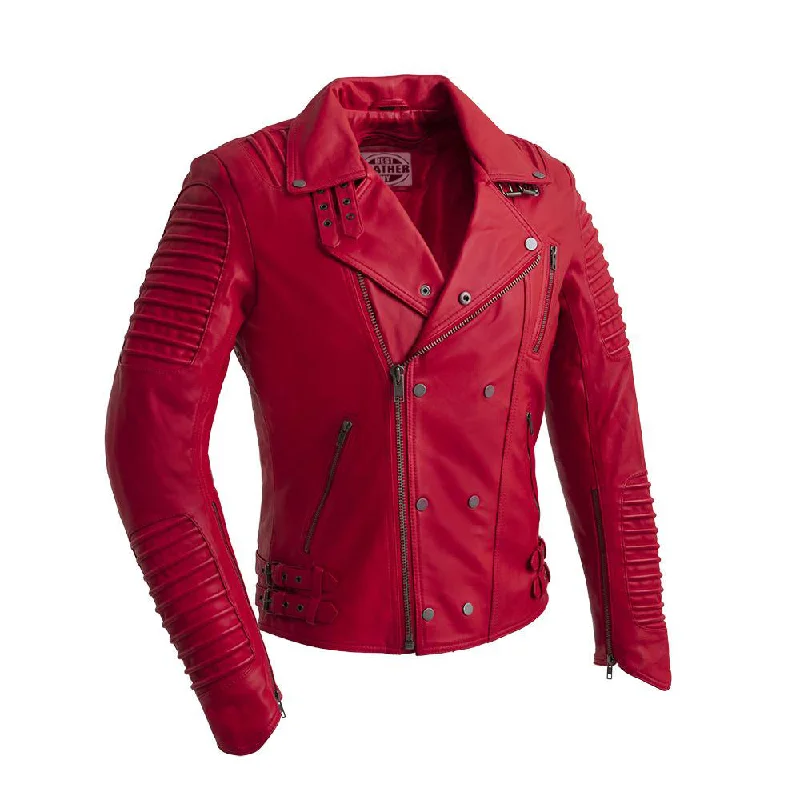 Men leather safari jackets with a breathable cotton - blend exterior for outdoor adventuresPea - Coat Men Coat with a Navy and Classic DesignBrooklyn - Men's Fashion Lambskin Leather Jacket (Fire Red) Men leather safari jackets with a breathable cotton - blend exterior for outdoor adventuresPea - Coat Men Coat with a Navy and Classic DesignBrooklyn - Men's Fashion Lambskin Leather Jacket (Fire Red)