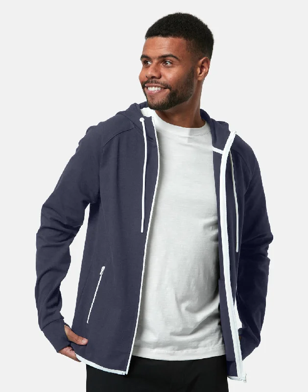 Lightweight men hoodie with mesh panels for breathabilityKangaroo - Pocket and Earphone - Hole Men Hoodie for Added ConvenienceChill Zip Hoodie in Orbit Lightweight men hoodie with mesh panels for breathabilityKangaroo - Pocket and Earphone - Hole Men Hoodie for Added ConvenienceChill Zip Hoodie in Orbit