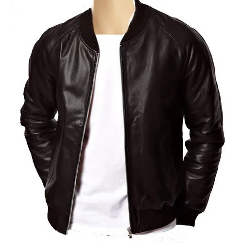Men leather hunting jackets with a camouflage - printed leather for outdoor pursuitsPrince - of - Wales Check Men Coat for a Refined and Stylish LookBlack bomber style ribbed jacket Men leather hunting jackets with a camouflage - printed leather for outdoor pursuitsPrince - of - Wales Check Men Coat for a Refined and Stylish LookBlack bomber style ribbed jacket