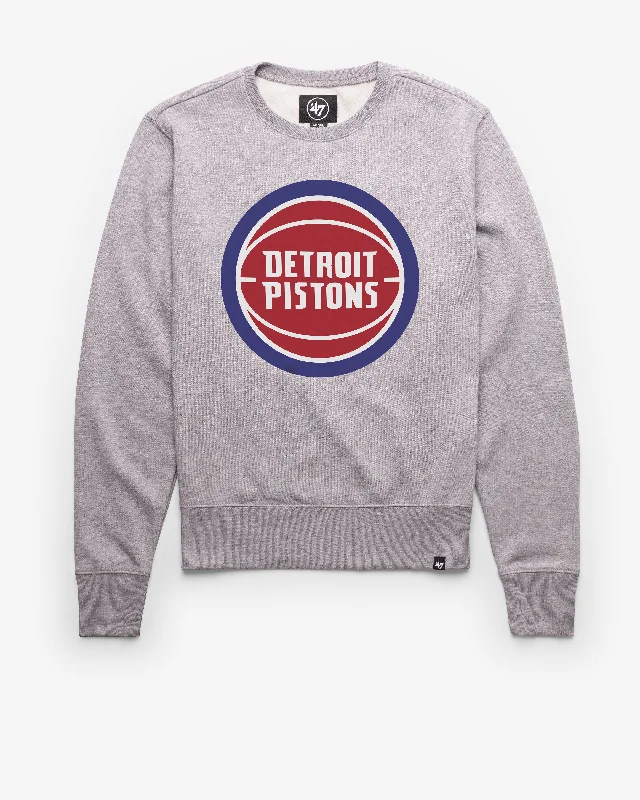 Fleece - lined men sweatshirt for extra warmth in winterRaglan - Sleeve Men Sweatshirt for Enhanced MobilityDETROIT PISTONS IMPRINT '47 HEADLINE CREW Fleece - lined men sweatshirt for extra warmth in winterRaglan - Sleeve Men Sweatshirt for Enhanced MobilityDETROIT PISTONS IMPRINT '47 HEADLINE CREW